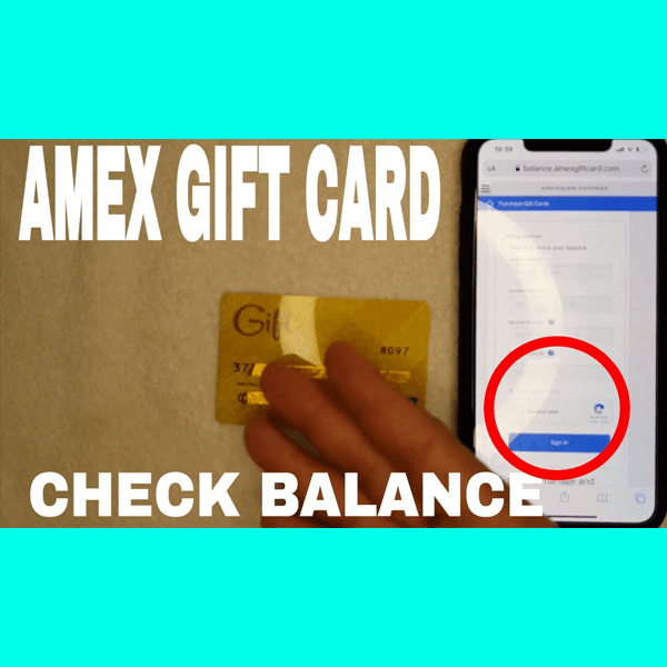am ex gift card balance